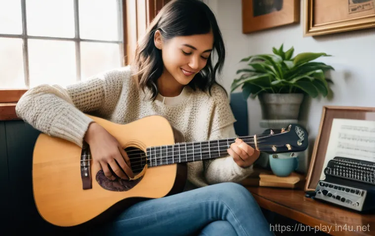 연주가가 경력을 바탕으로 블로그 운영하기 - Prompt 1: The Soulful Storyteller's Creative Sanctuary**