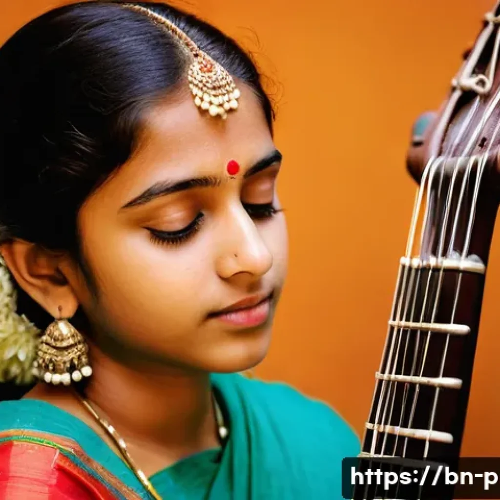 연주가 시험 고득점 비법 - **Prompt 1: Calm Focus Before Performance**
    A 16-year-old female musician, dressed in traditiona...